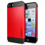 Пластиковая накладка SGP Slim Armor S Series для Apple iPhone 5/5S (Красный/ Crimson Red)