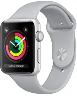 Apple Watch Series 3 GPS 42mm Silver Aluminum w. Fog Sport B. - Silver (MQL02)