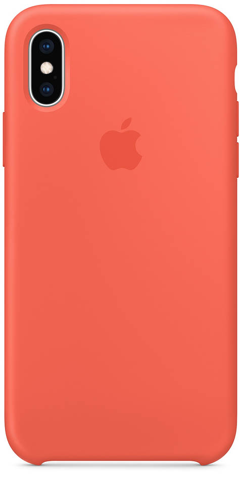 Apple iPhone XS Silicone Case - Nectarine (MTFA2) - ITMag