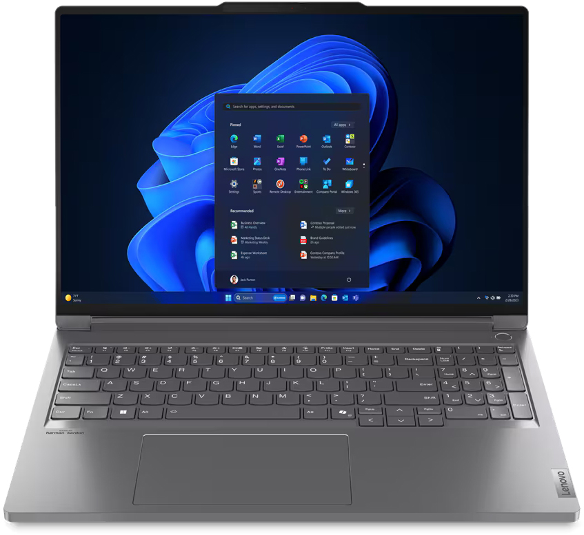 Купить Ноутбук Lenovo ThinkBook 16p G5 IRX Storm Gray (21N50012RA) - ITMag