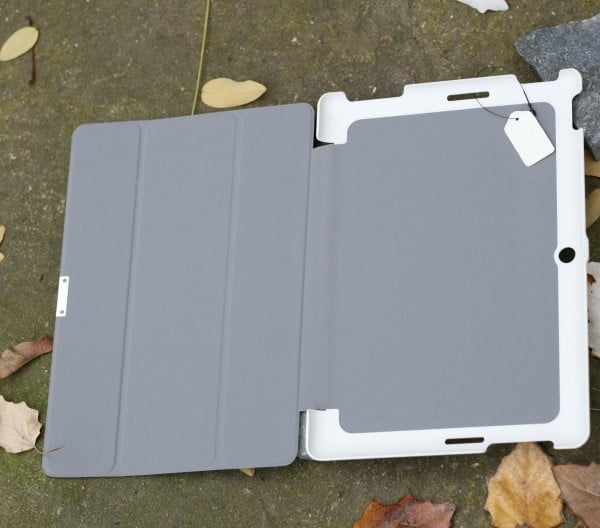 Кожаный чехол-книжка TTX 3 Fold для Asus MeMO Pad FHD ME302C (Белый) - ITMag