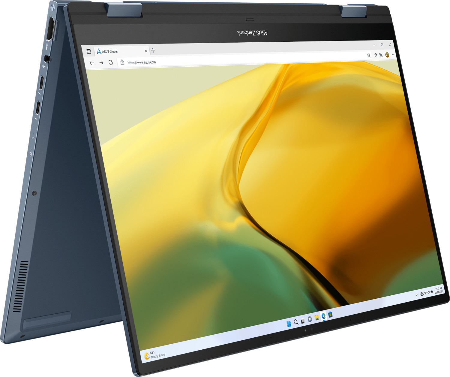 Купить Ноутбук ASUS Zenbook 14 Flip OLED UP3404VA (UP3404VA-DS74T) - ITMag