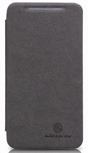 Кожаный чехол (книжка) Nillkin Fresh Series для HTC One SC t528d (Черный) - ITMag