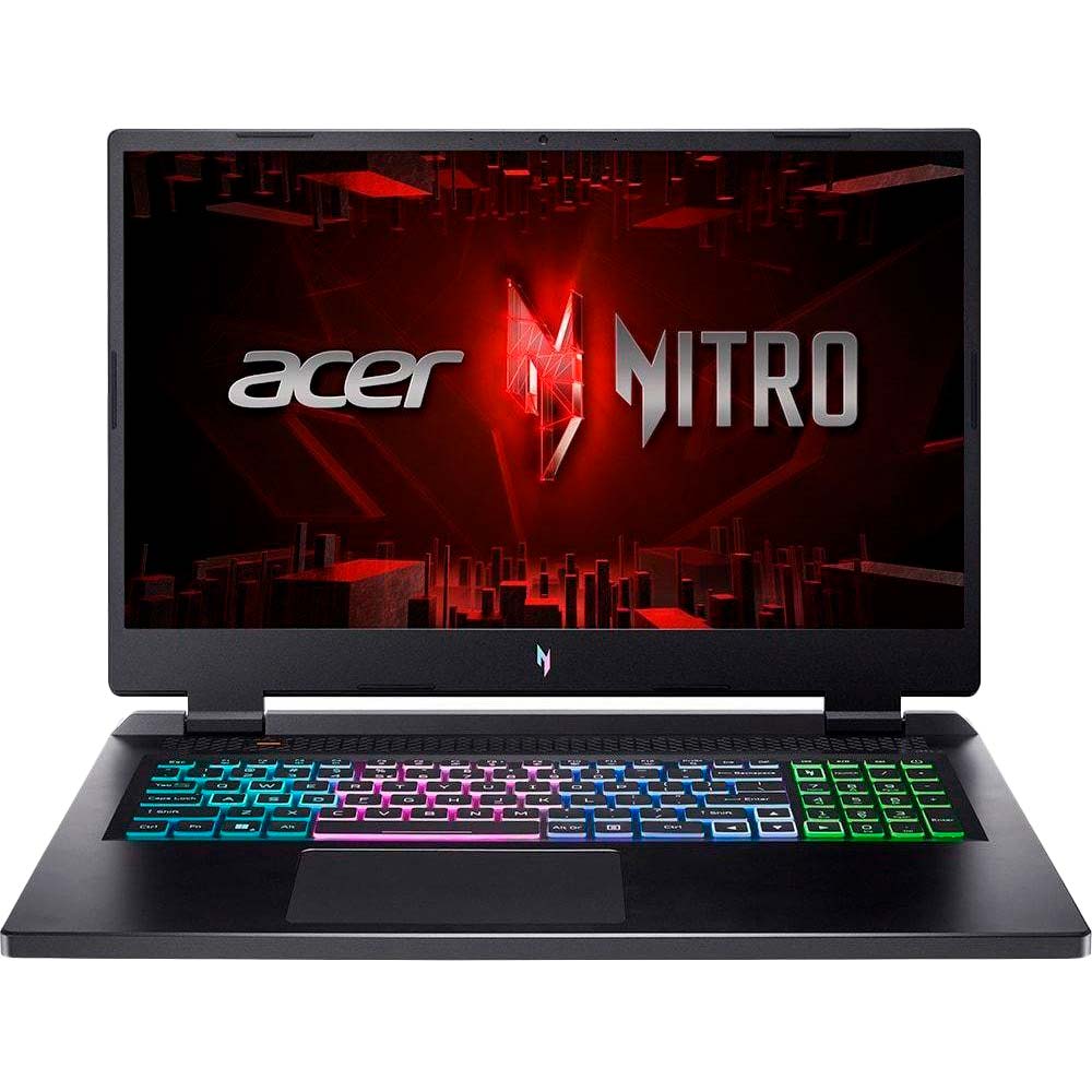 Купить Ноутбук Acer Nitro 17 AN17-41-R5B4 Black (NH.QL1EU.005) - ITMag
