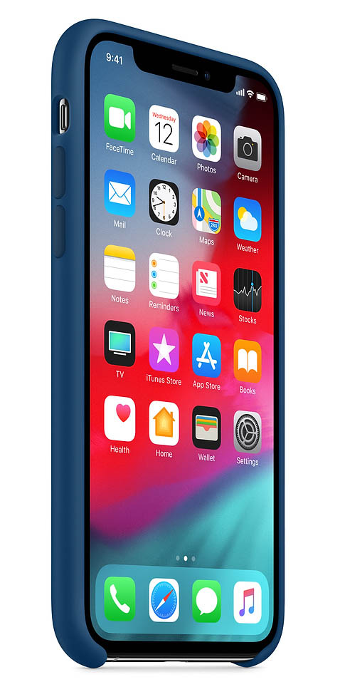 Apple iPhone XS Silicone Case - Blue Horizon (MTF92) - ITMag