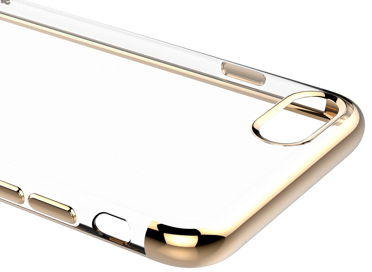 Чехол Baseus Shining Case (TPU) For iphone7 Gold (ARAPIPH7-MD0V) - ITMag