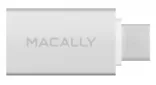 Адаптер Macally c USB-C  на USB-A (2 шт) (UCUAF2)