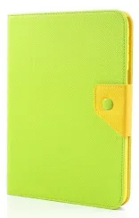 Чехол EGGO двухцветный Leather Stand Case for Samsung Galaxy Tab 3 10.1 P5200/P5210 (Yellow / Green)