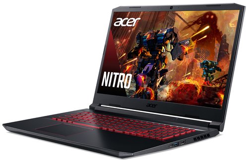 Купить Ноутбук Acer Nitro 5 AN517-52-59DA Obsidian Black (NH.QAWEU.009) - ITMag