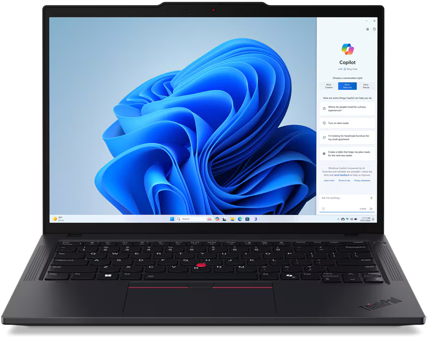 Купить Ноутбук Lenovo ThinkPad T14 Gen 5 Black (21ML004VRA) - ITMag