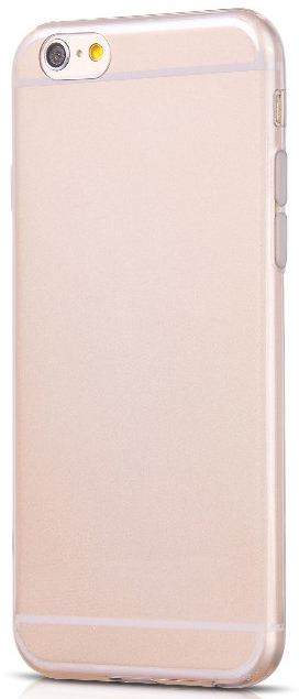 Чехол HOCO Light Series 0.6mm Ultra Slim TPU Jellly Case for iPhone 6/6S - Transparent Black - ITMag