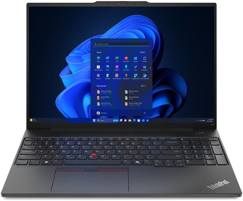 Купить Ноутбук Lenovo ThinkPad E16 Gen 2 Black (21M5002FRA) - ITMag