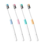 Набор зубных щеток DR.BEI BASS Toothbrush 4pcs (NUN4006RT)