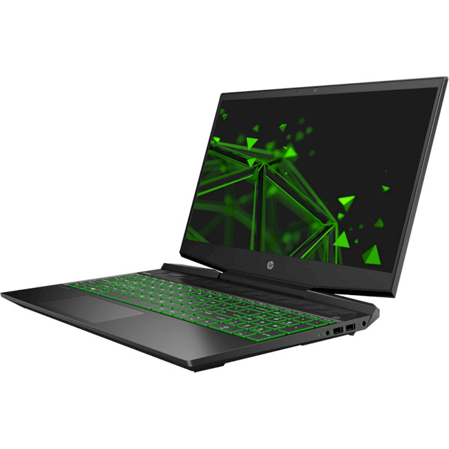 Купить Ноутбук HP Pavilion Gaming 15-dk1013ur Shadow Black/Green Chrome (10B21EA) - ITMag