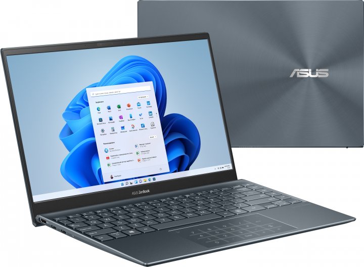 Купить Ноутбук ASUS ZenBook 14 UX425EA Pine Gray (UX425EA-KI958W) - ITMag