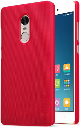 Чехол Nillkin Matte для Xiaomi Redmi Note 4X (+ пленка) (Красный) - ITMag