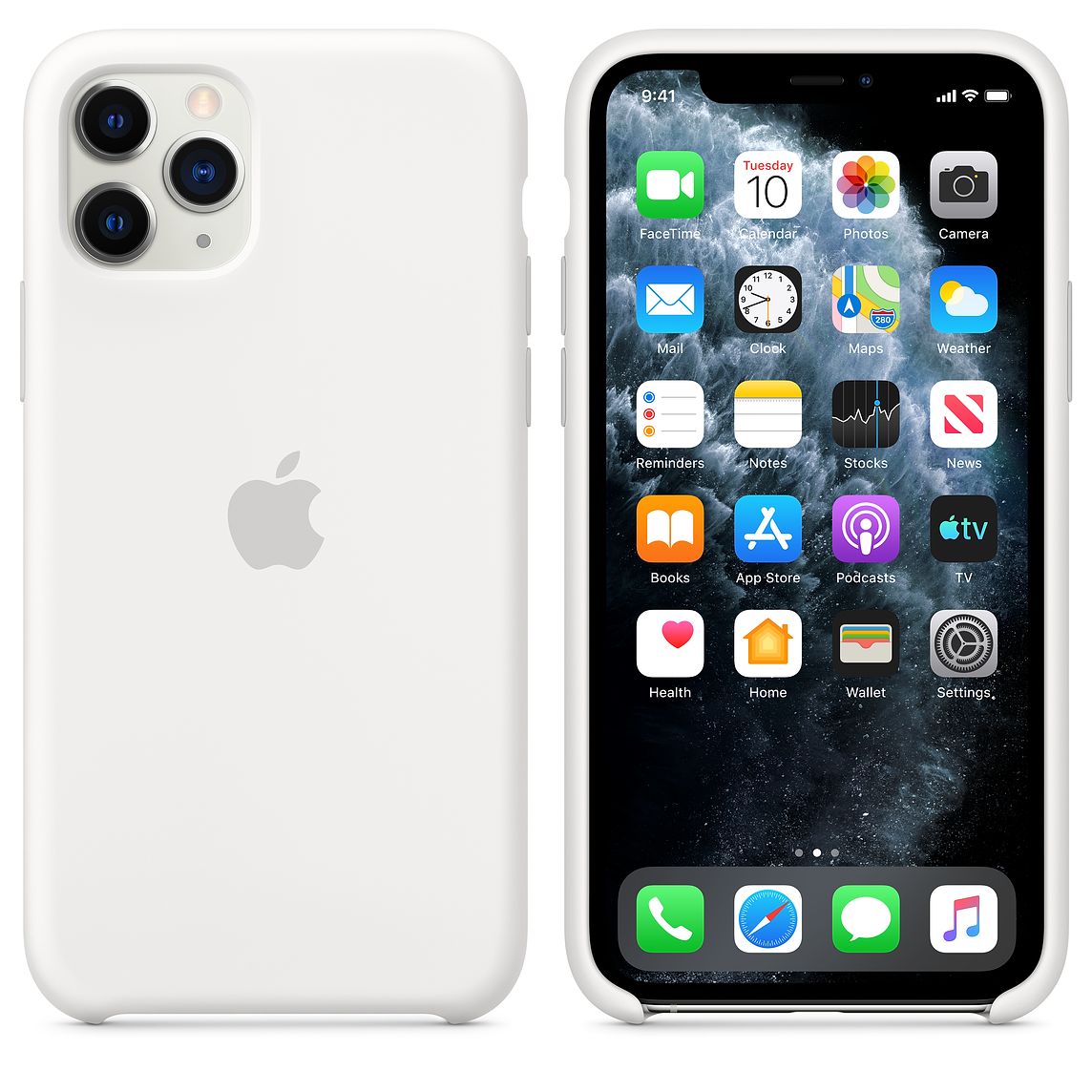 Apple iPhone 11 Pro Silicone Case - White (MWYL2) Copy - ITMag