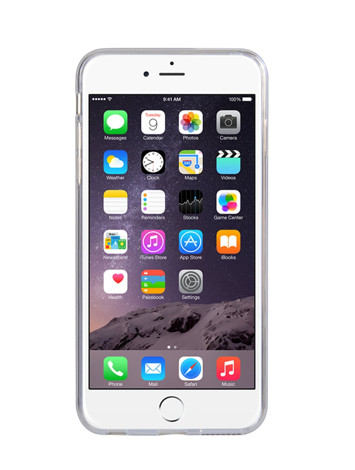 TPU чехол Melkco Poly Jacket для Apple iPhone 6 Plus/6S Plus (5.5") ver. 3 (+ мат.пленка) (Прозрачный) - ITMag