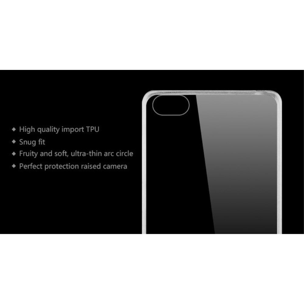 TPU чехол EGGO для Xiaomi Mi 4i / Mi4C (Бесцветный (прозрачный)) - ITMag