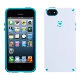 Чехол Speck Products CandyShell Case for iPhone 5/5s - White/Peacock Blue