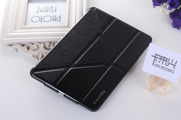 Чехол KLX Slim Wake Sleep Leather Case Transformer Stand for iPad mini Retina / iPad mini - Black - ITMag