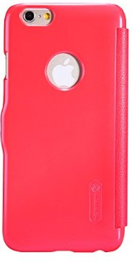 Кожаный чехол (книжка) Nillkin Fresh Series для Apple iPhone 6/6S (4.7") (Красный) - ITMag