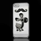 Пластиковая накладка EGGO для iPhone 5/5S 3D Little Donkey