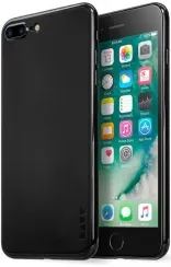 Ультра-тонкий чехол LAUT for iPhone 7 Plus (+ пленка) (Черный глянец / Jet Black) (LAUT_IP7P_SS_JB)