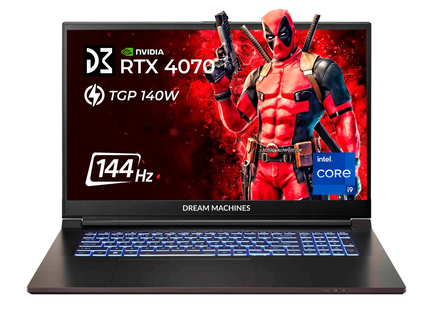 Купить Ноутбук Dream Machines RG4070-17 Black (RG4070-17UA40) - ITMag