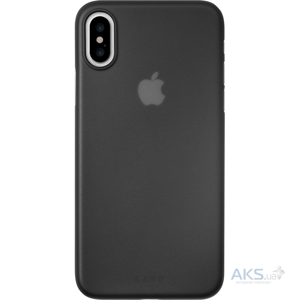 Чехол LAUT SLIMSKIN для iPhone X - Black (LAUT_IP8_SS_BK) - ITMag