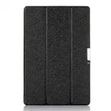 Чехол EGGO Silk Texture Tri-fold Stand Smart Leather Case для ASUS Transformer Book T100 (Черный/Black)