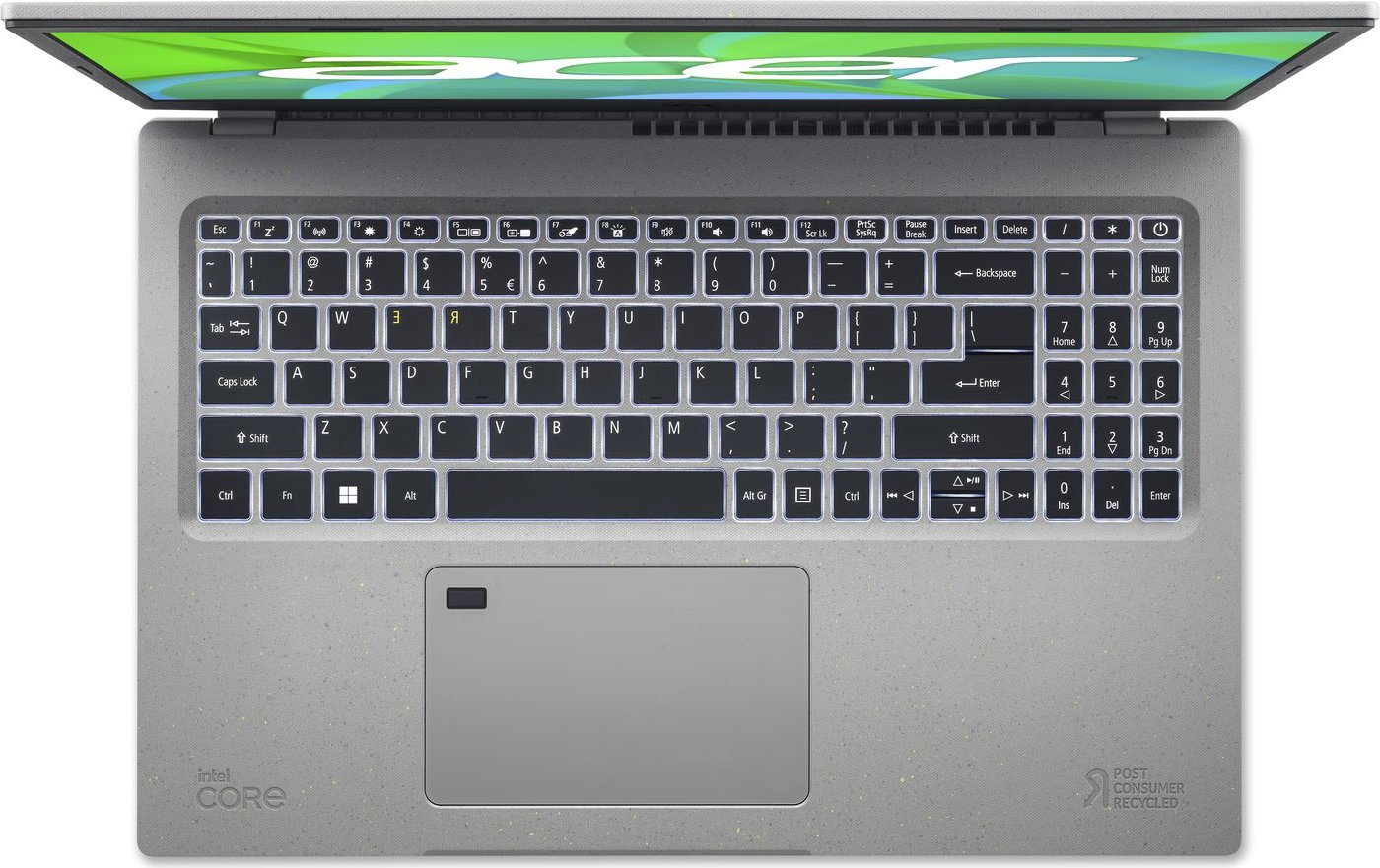 Купить Ноутбук Acer Aspire Vero Green PC AV15-51-545F Volcano Gray (NX.AYCEU.001) - ITMag