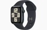 Apple Watch SE 2 GPS 40mm Midnight Alu. Case w. Midnight Sport Band - S/M (MXE73)