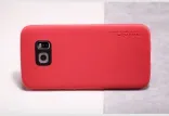 Кожаная накладка Nillkin Victoria Series для Samsung G925F Galaxy S6 Edge (Красный)