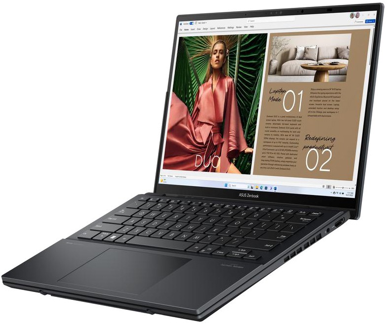 Купить Ноутбук ASUS Zenbook DUO UX8406MA Inkwell Gray (UX8406MA-PZ044W) - ITMag