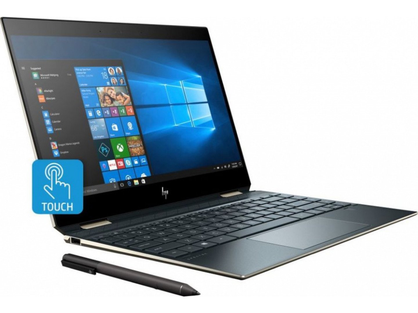 Купить Ноутбук HP Spectre x360 13-aw2012ur Blue (2X1X0EA) - ITMag