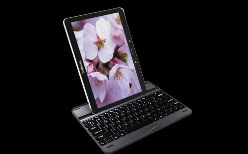 Беспроводная клавиатура EGGO Aluminum Case для Samsung Galaxy Note 10.1 (2014 edition) P6000/P6010/TabPro 10.1 T520/T525 - ITMag