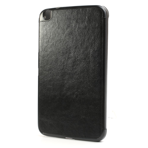 Чехол Crazy Horse Slim Leather Case Cover Stand for Samsung Galaxy Tab 3 8.0 T3100/T3110 Black - ITMag