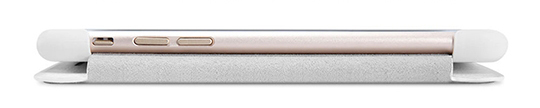 Кожаный чехол (книжка) Nillkin Qin Series для Apple iPhone 7 (4.7") (Белый) - ITMag