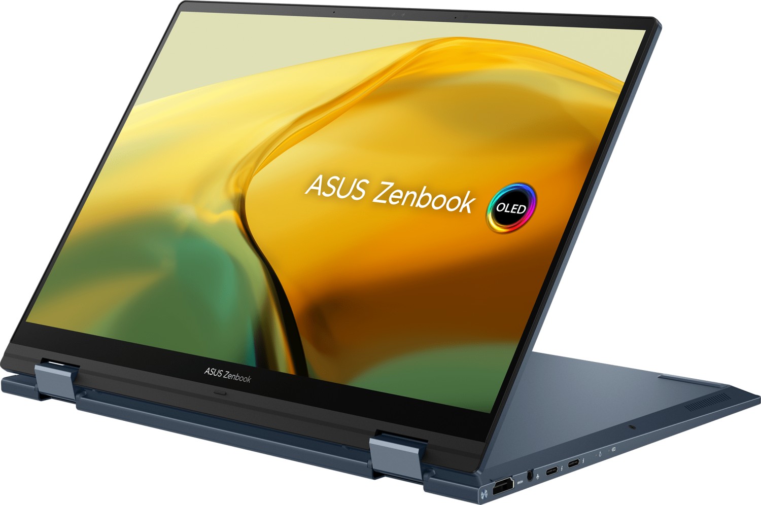 Купить Ноутбук ASUS ZenBook 14 Flip OLED UP3404VA Ponder Blue (UP3404VA-KN127W) - ITMag