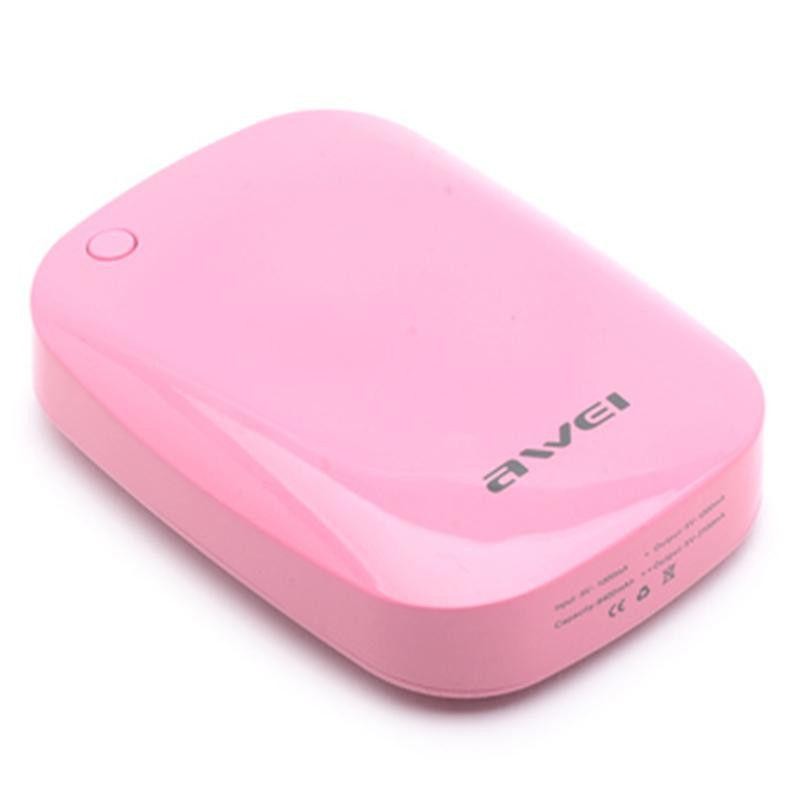 Awei Power Bank P81k 8400mAh Pink - ITMag