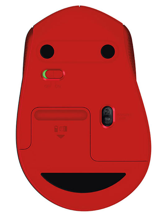 Logitech M330 Silent Plus Red (910-004911) - ITMag