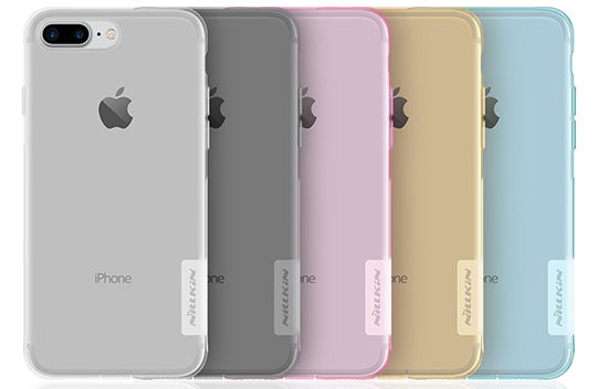 TPU чехол Nillkin Nature Series для Apple iPhone 7 plus (5.5") (Золотой (прозрачный)) - ITMag