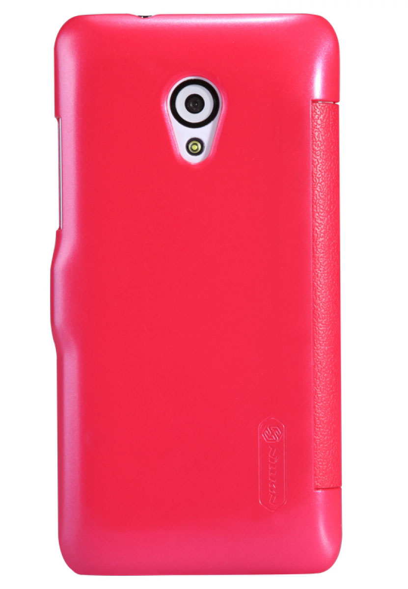Кожаный чехол (книжка) Nillkin Fresh Series для HTC Desire 700 (Красный) - ITMag