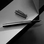 Перьевая Ручка Xiaomi Youpin Lampo Simple Metal Fountain Pen Black (3208550)