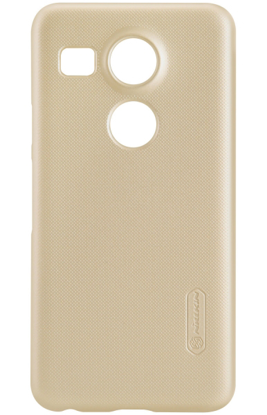 Чехол Nillkin Matte для LG Google Nexus 5x (+ пленка) (Золотой) - ITMag