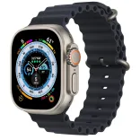 Apple Watch Ultra GPS + Cellular 49mm Titanium Case with Midnight Ocean Band (MQET3/MQFK3/MQF63) Б/У