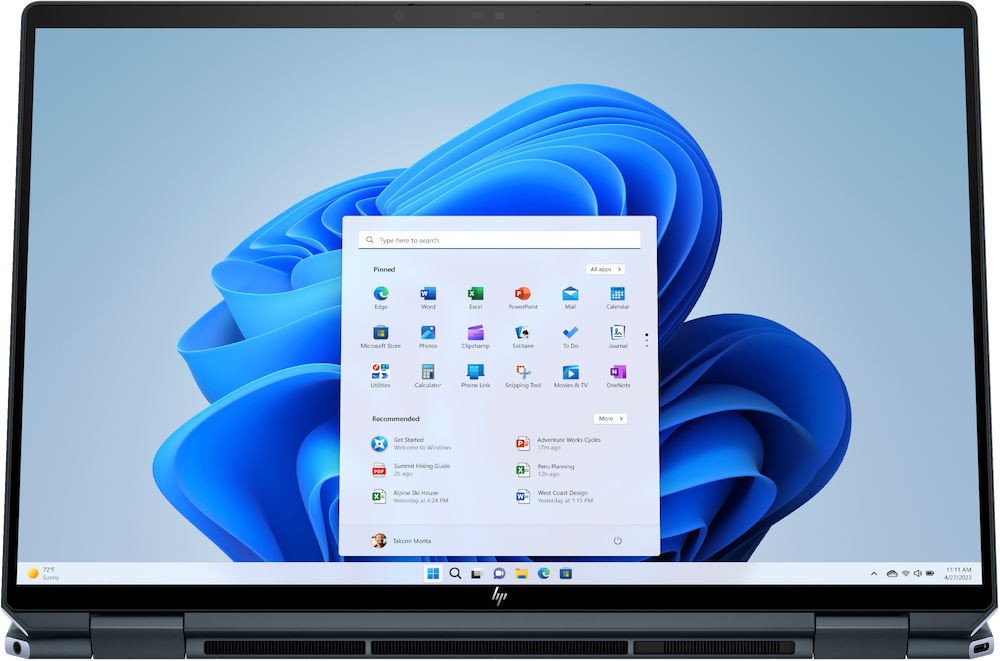 Купить Ноутбук HP Spectre x360 16-aa0000ua Space Blue (AQ8J8EA) - ITMag