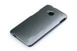 Пластиковая накладка ROCK NEW NakedShell series для HTC One / M7 (Серый / Grey)