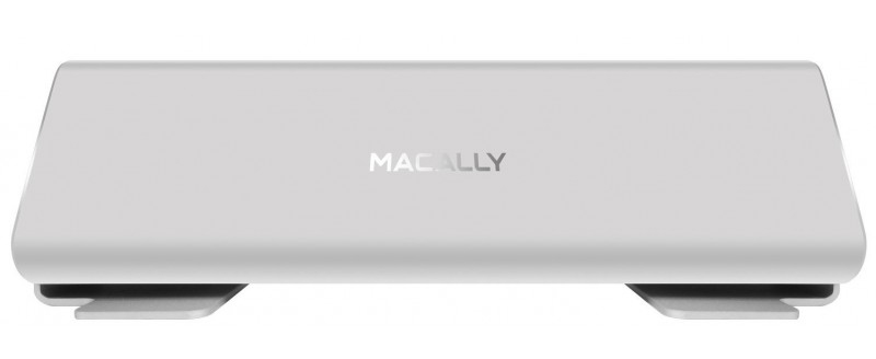 Адаптер Macally USB-C 9-port Hub (Charger) Silver With Cable and Adapter (TRIHUB9-EU) - ITMag